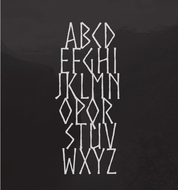 3.Free Font Of The Day  Norse
